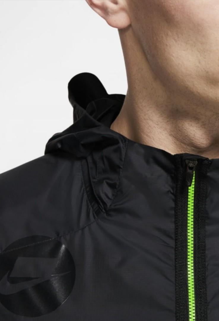 nike shield flash running jacket