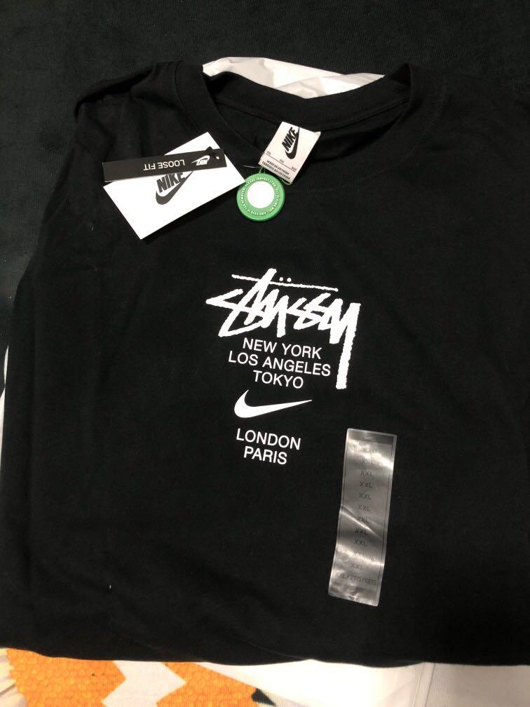 メンズXXL NIKE STUSSY international tee black - fomipymes.com.py