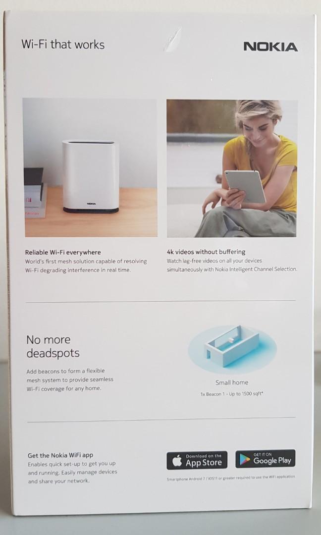 Nokia Wifi Beacon 1 Router, Computers & Tech, Parts & Accessories ...