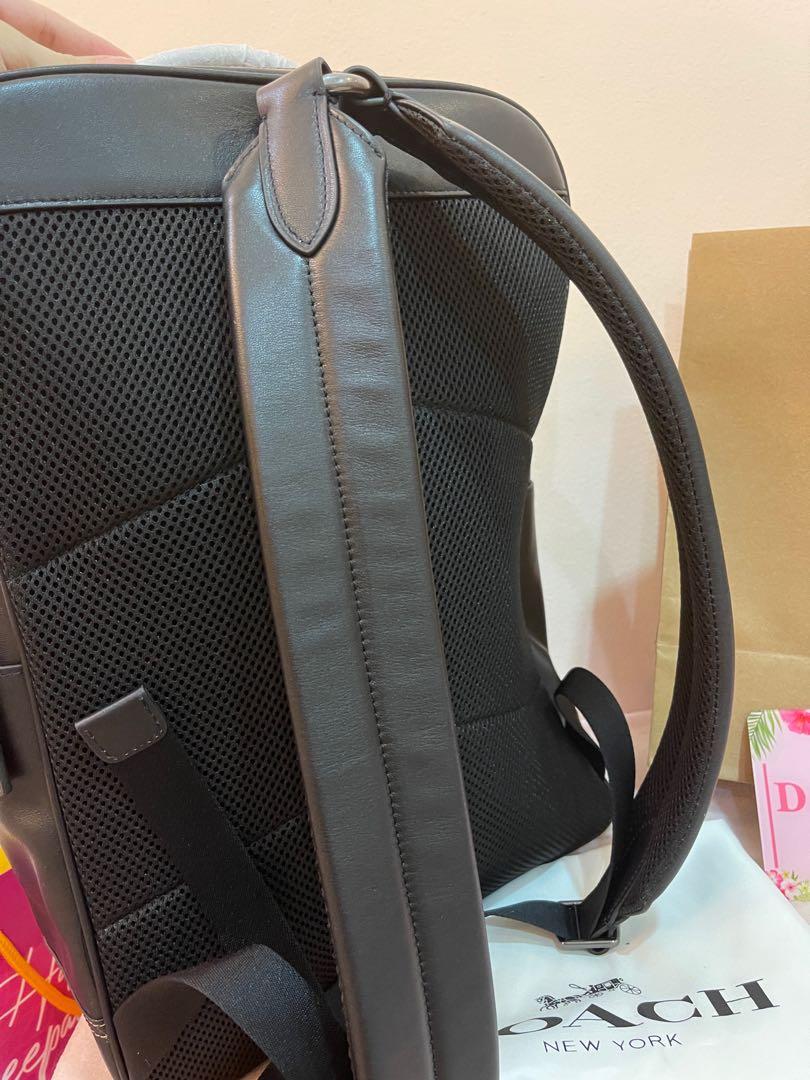 Original coach men backpack 37599 laptop bag