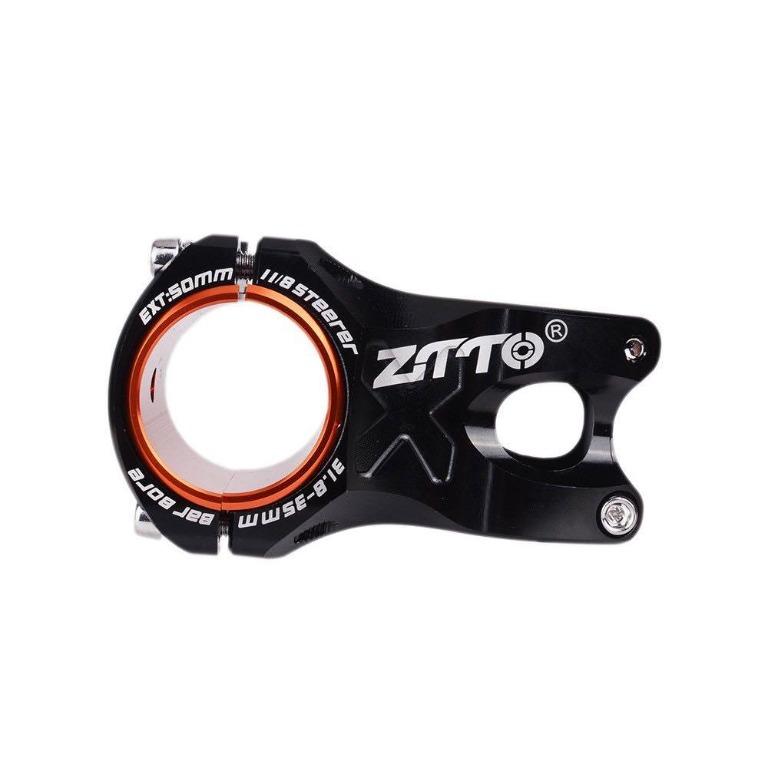 original ZTTO MTB 50mm Stem CNC 31.8mm 35mm Handlebar Bicycle