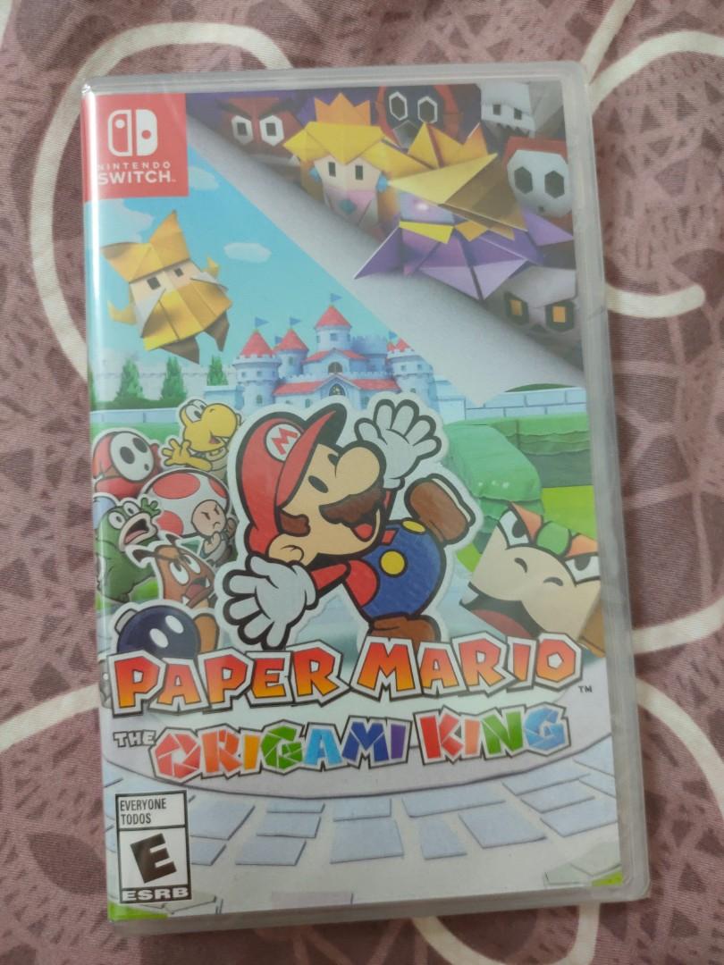 Paper mario switch game, Video Gaming, Video Games, Nintendo on Carousell