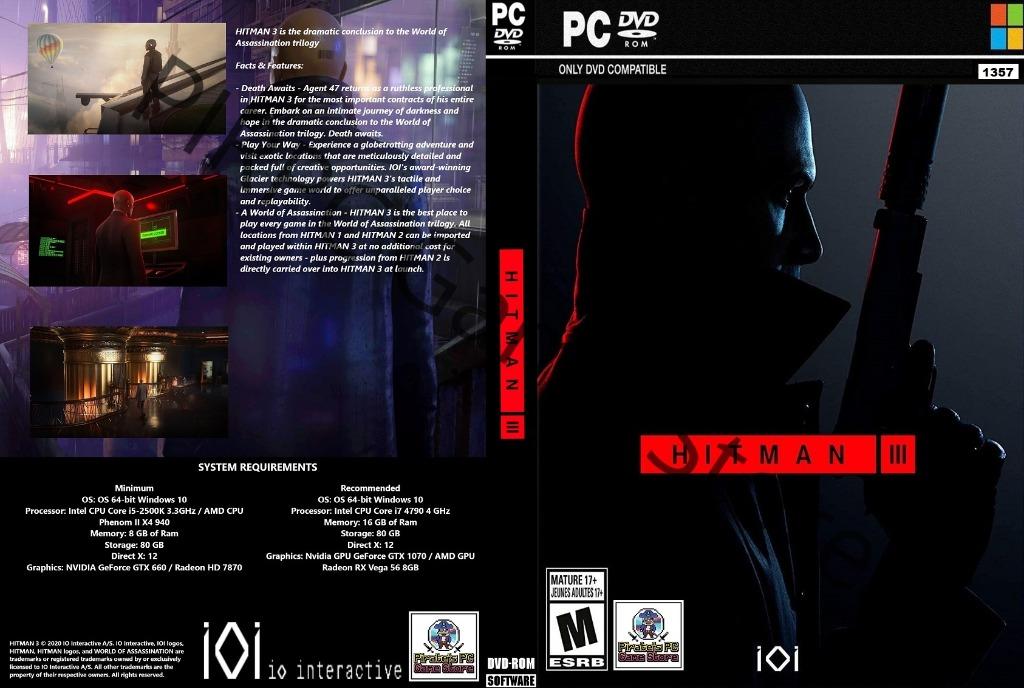 PC) Hitman III / 3, Video Gaming, Video Games, PlayStation on ...