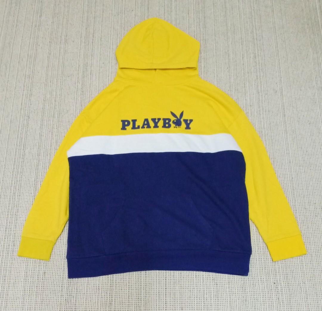 Playboy hoodie deals yellow