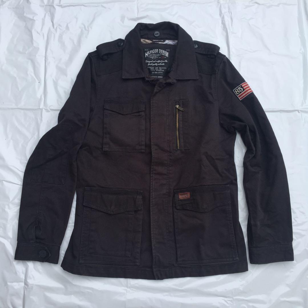 black denim jacket tommy hilfiger