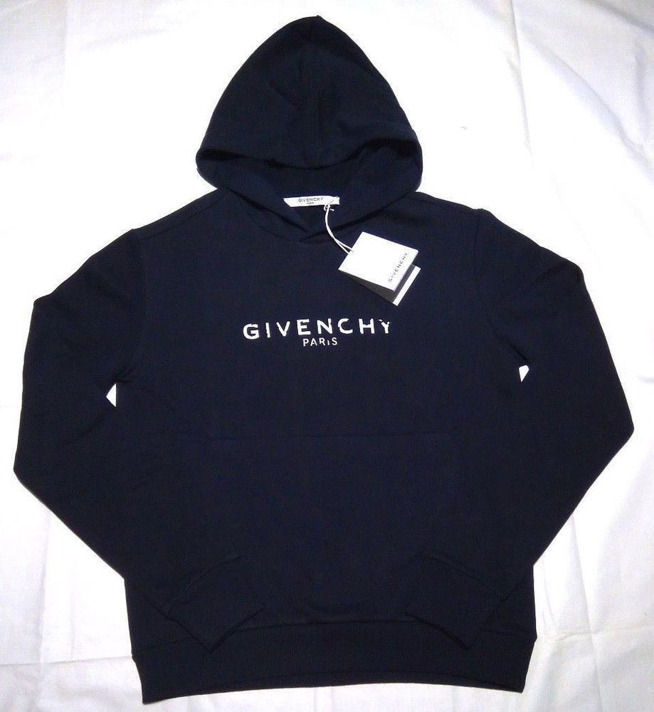 Preloved Original Faded Logo Black Givenchy Hoodie Men s Fashion