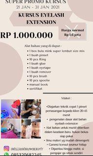 Promo kursus eyelash extension