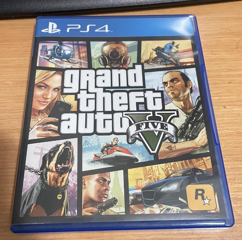 Ps4 Gta V 俠盜獵車手v 遊戲機 遊戲機遊戲 Carousell