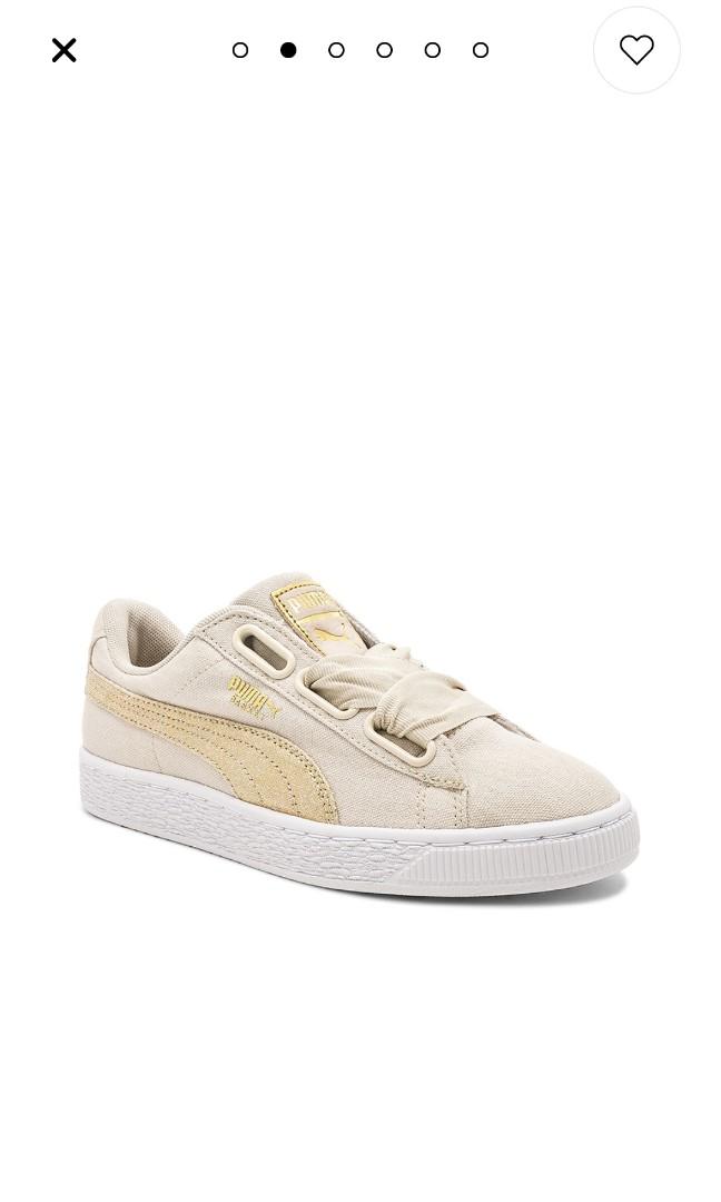 Puma basket heart canvas wn's deals