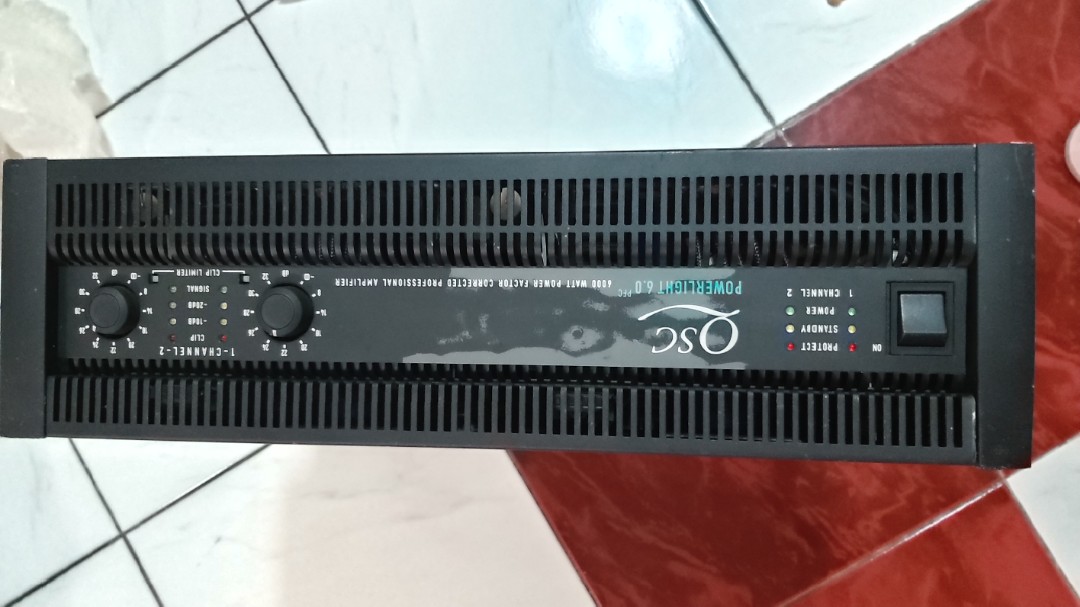 QSC Powerlight professional amplifier, Audio, Other Audio Equipment on ...