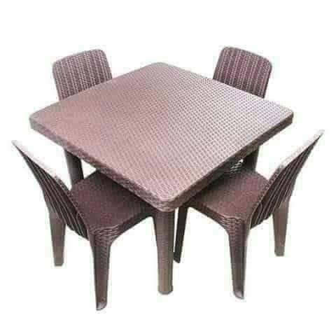 RATTAN SET (Category: Chairs) located in Pasig City. Submitted by meanntamayo (Listing ID 1064501461, Image 1). Description: PRE-ORDER (gs) Jolly plastic rattan table and chairs Table (36x36) with 4 chairs 💸3,150 Jolly plastic rattan table and chairs Table (30x48) with 6 chairs ✅Good quality 💸4,150.