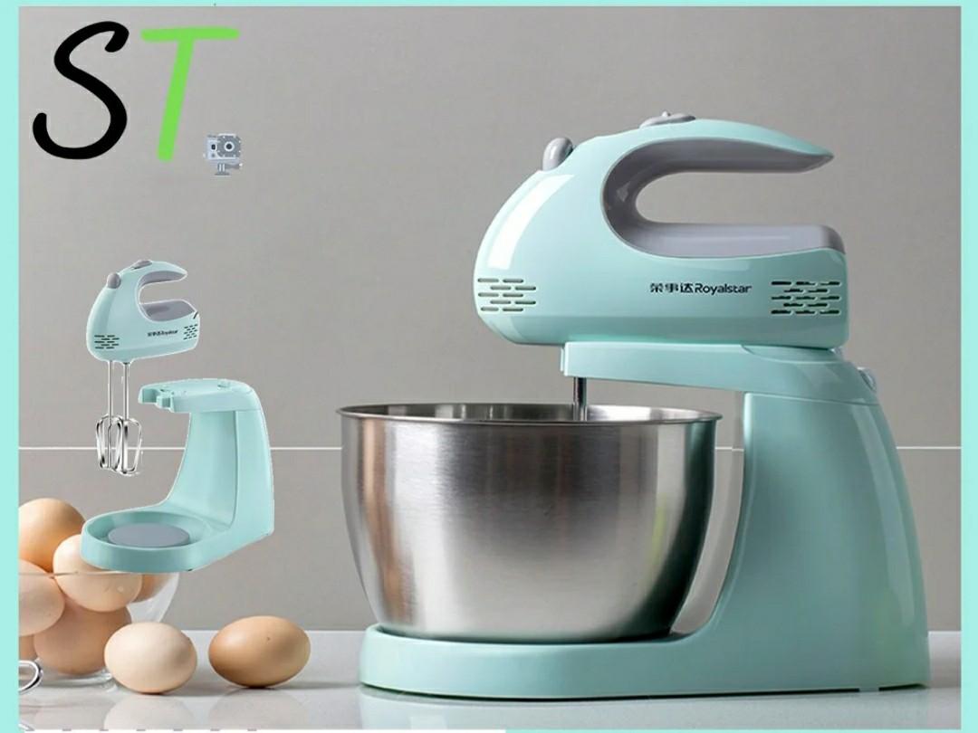 mint green hand mixer