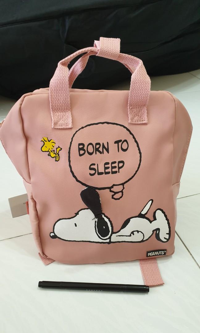 zara snoopy bag
