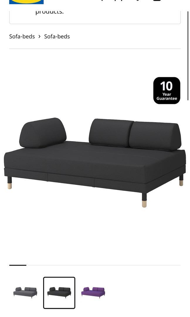 Sofa Bed Ikea (Flottebo), Furniture & Home Living, Furniture, Sofas