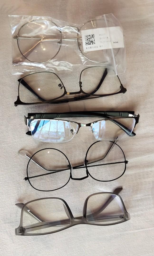 Spec Frames (Category: Sunglasses & Eyewear) located in Kuching. Submitted by johnypilzer617 (Listing ID 1064479722, Image 1). Description: Selling all of them in one bundle. One of them used others never touched. No degrees on them. Just for style over contacts..