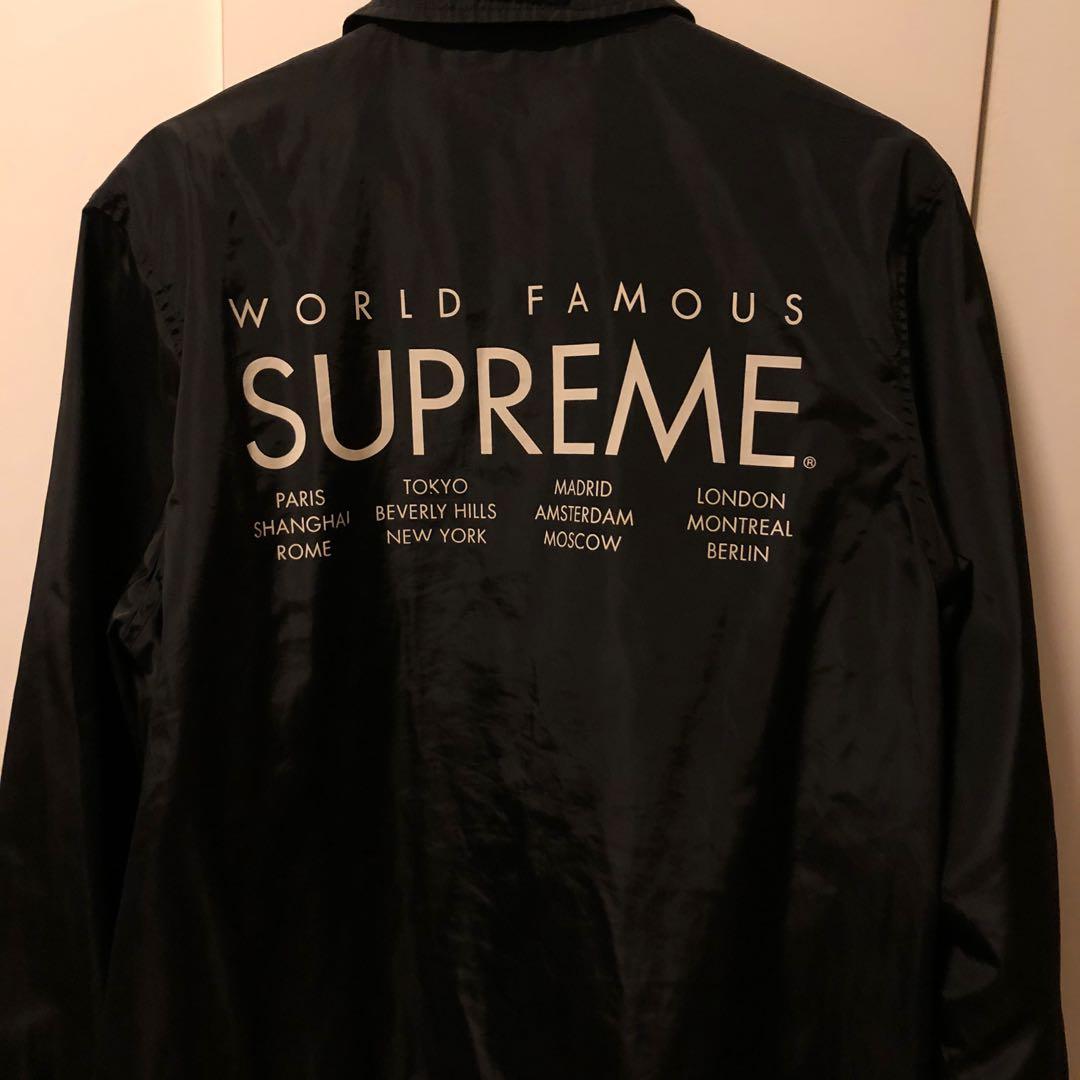 Supreme World Famous Coach Jacket, Men's Fashion, Coats, Jackets