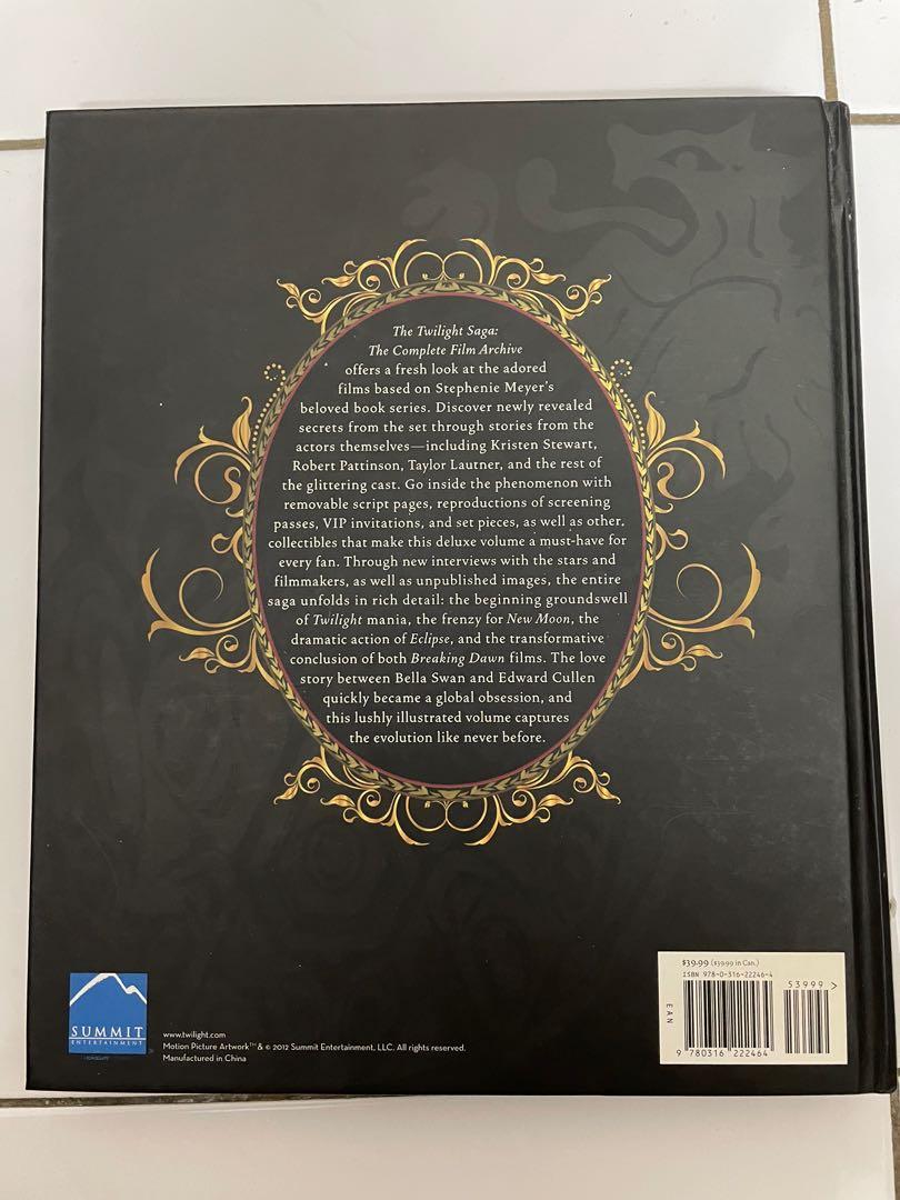 The twilight saga The complete film archive Hobbies Toys Books Magazines Storybooks on Carousell