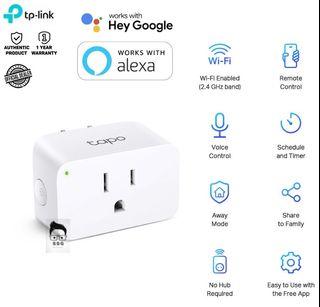 TP-Link Tapo P105 Mini Smart Wi-Fi Plug Works with Hey Google and Alexa with Local Warranty