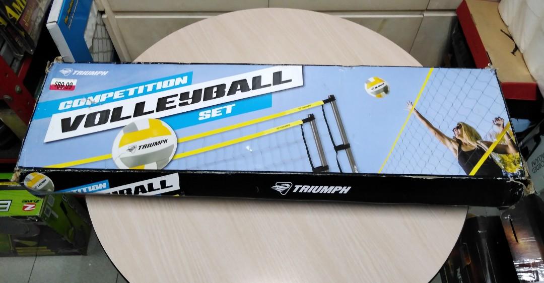 Triumph Competition Volleyball Set, Sports Equipment, Sports & Games