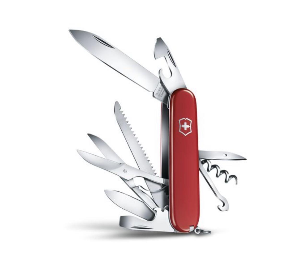 瑞士軍刀 Victorinox Huntsman 萬用刀 露營必備神器 Functional Knife for camping ...