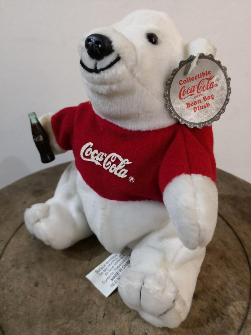 Coca cola bean hot sale bag plush 1997