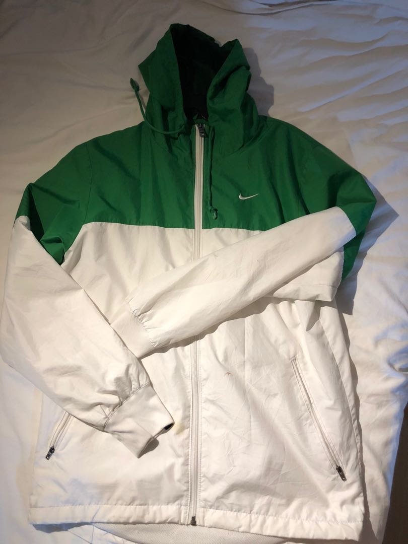 vintage nike windbreaker green