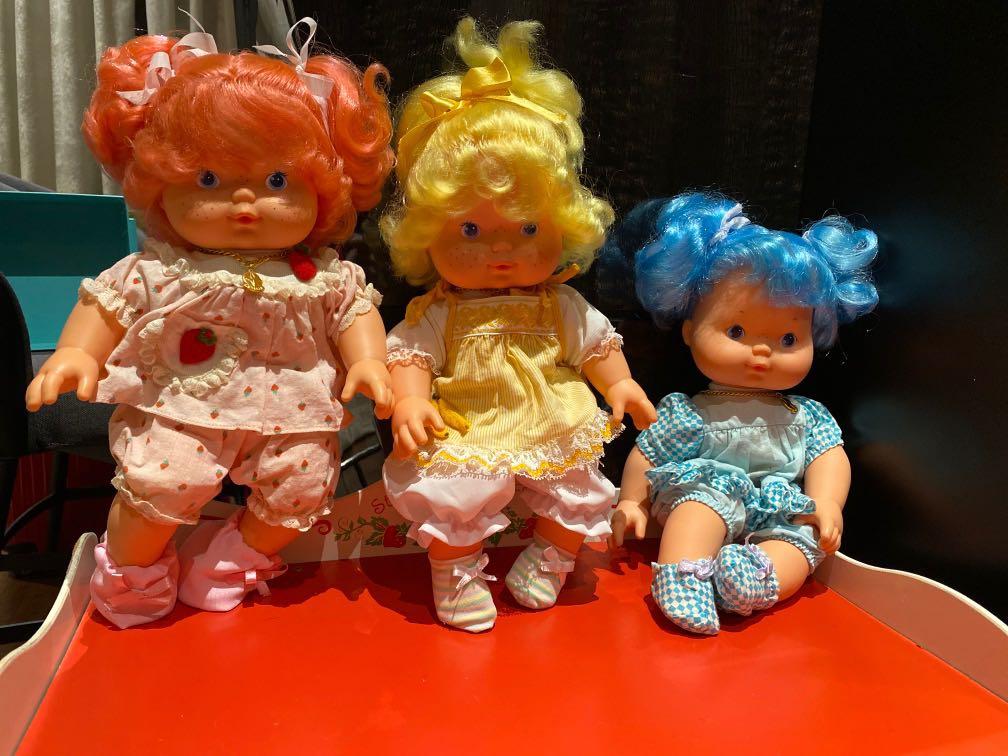 Vintage strawberry shortcake blowkiss dolls Brazil