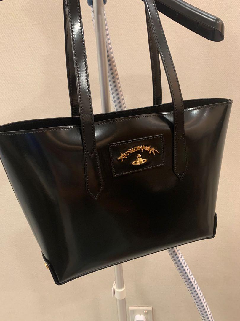 Vivienne westwood store tote bag black