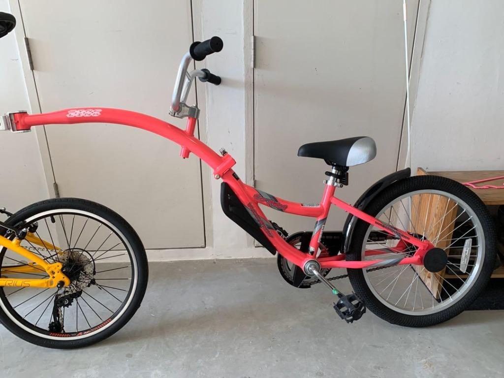 Weeride co pilot tagalong trailer bike shop