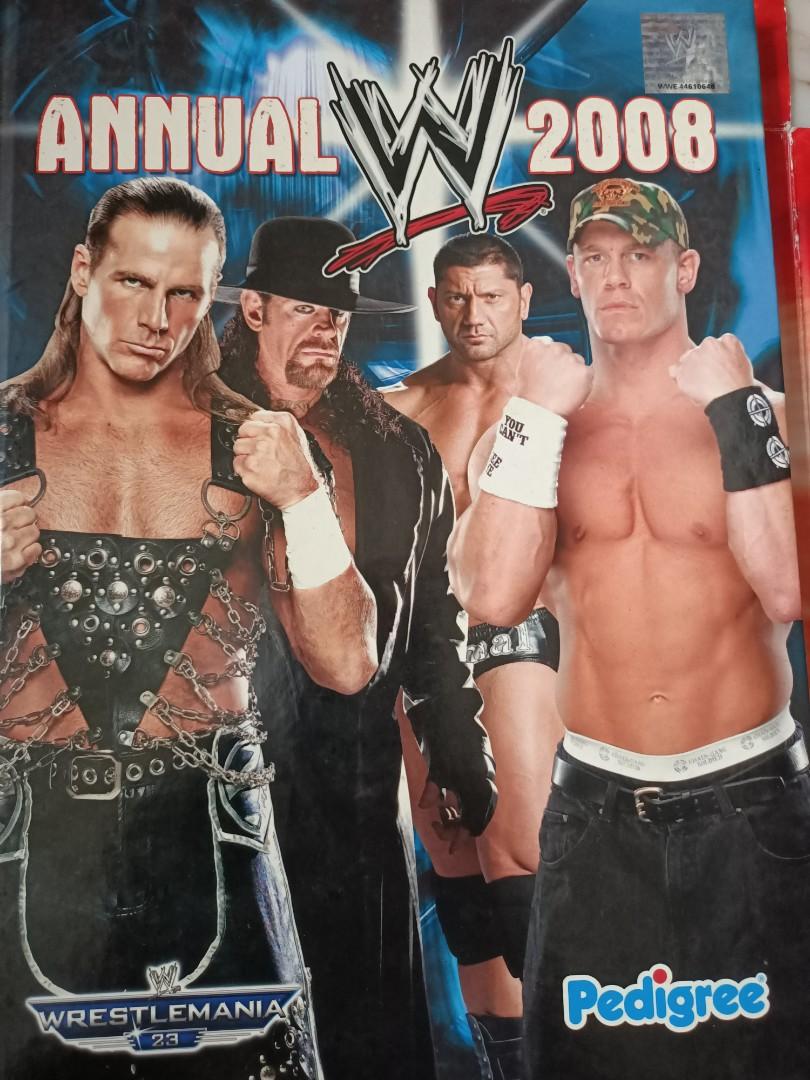 Programmes Souvenirs Officiels WWE Années 2006, 2007, 2010, 2012 - Occasion