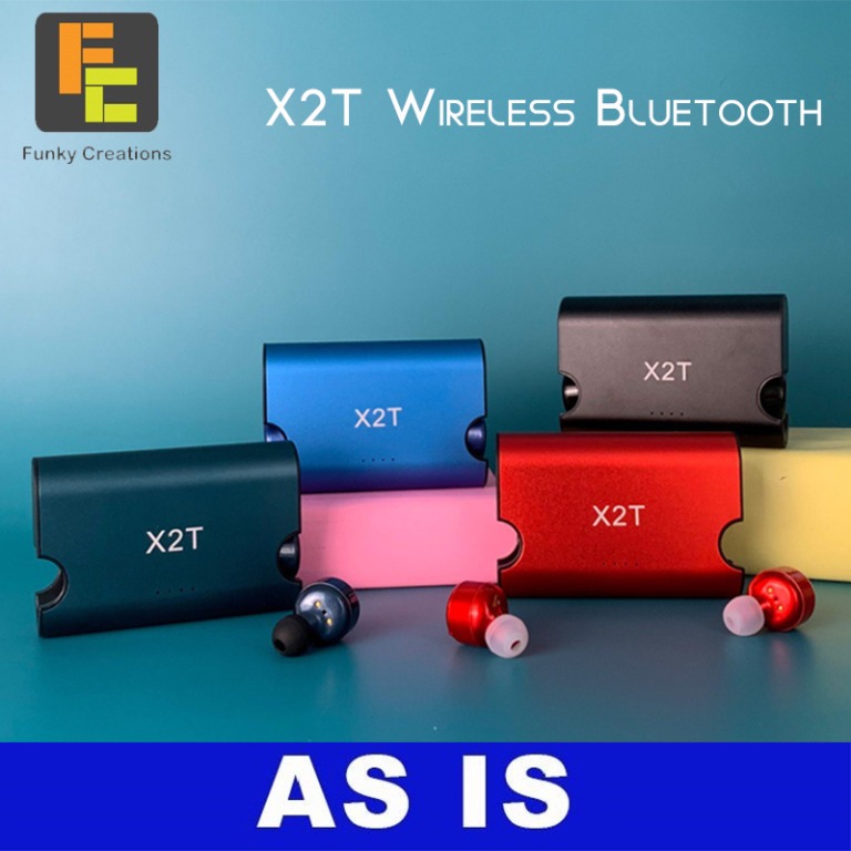 How to connect x2t wireless earphone top