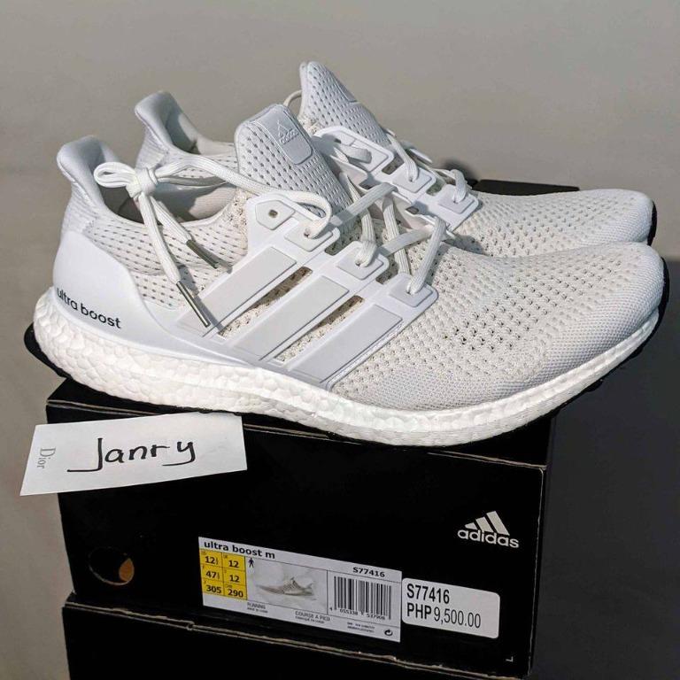 Ultra boost triple white v1 hotsell