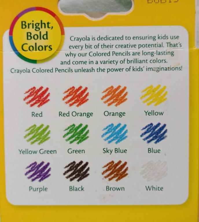 Crayola Colored Pencils, 12-Count