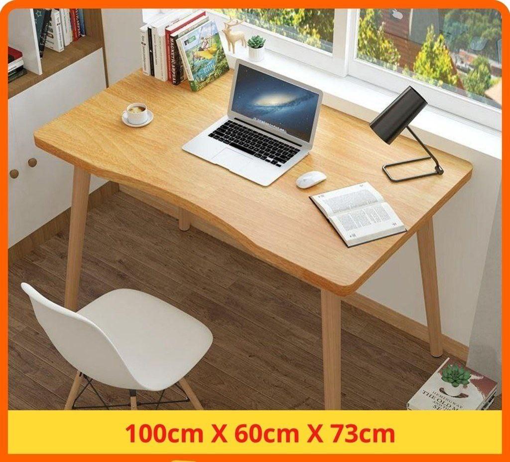70cm 100cm Writing Table Home Office Desks Computer Modern Simple Study Table Meja Belajar Menulis Black White Wood Home Furniture Furniture On Carousell