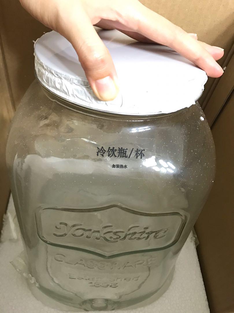 8 litres Mason Jar Water Dispenser, TV & Home Appliances, Kitchen