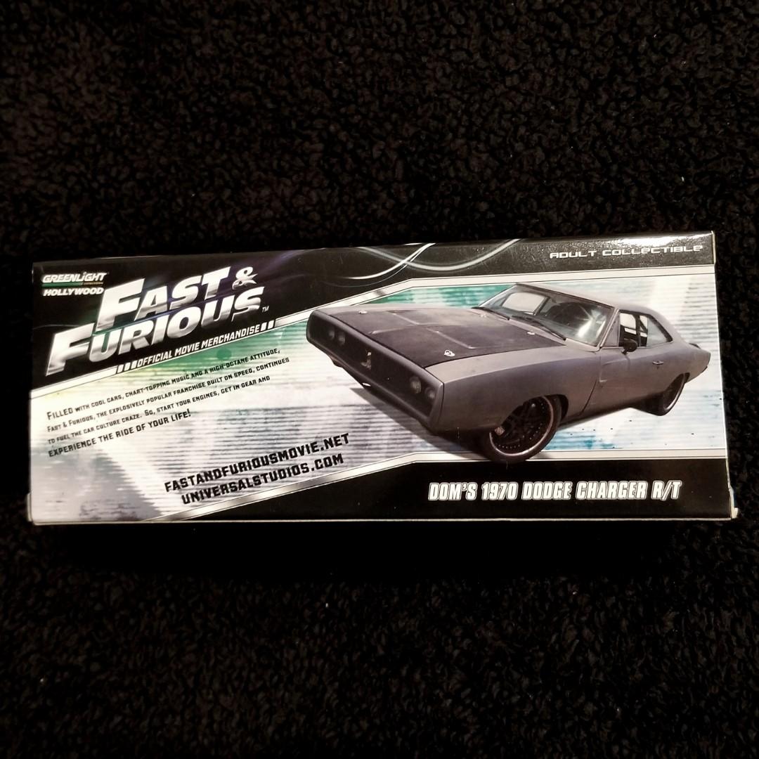 全新狂野時速Greenlight 綠光1:43 Fast & Furious 1970 Dodge Charger