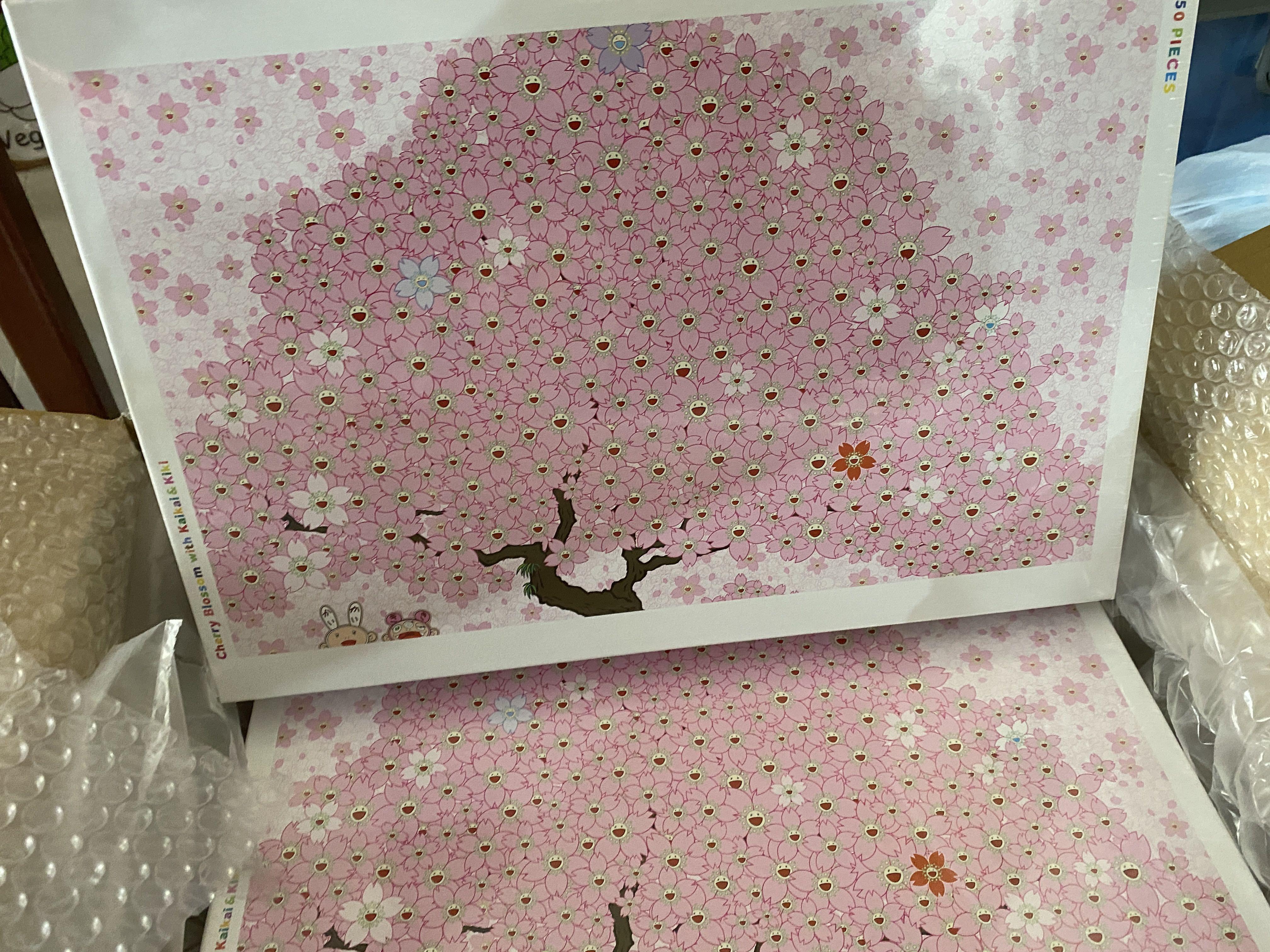 3箱 カイカイキキ 村上隆 パズル cherry blossom QHIOKFWqWm - emily 
