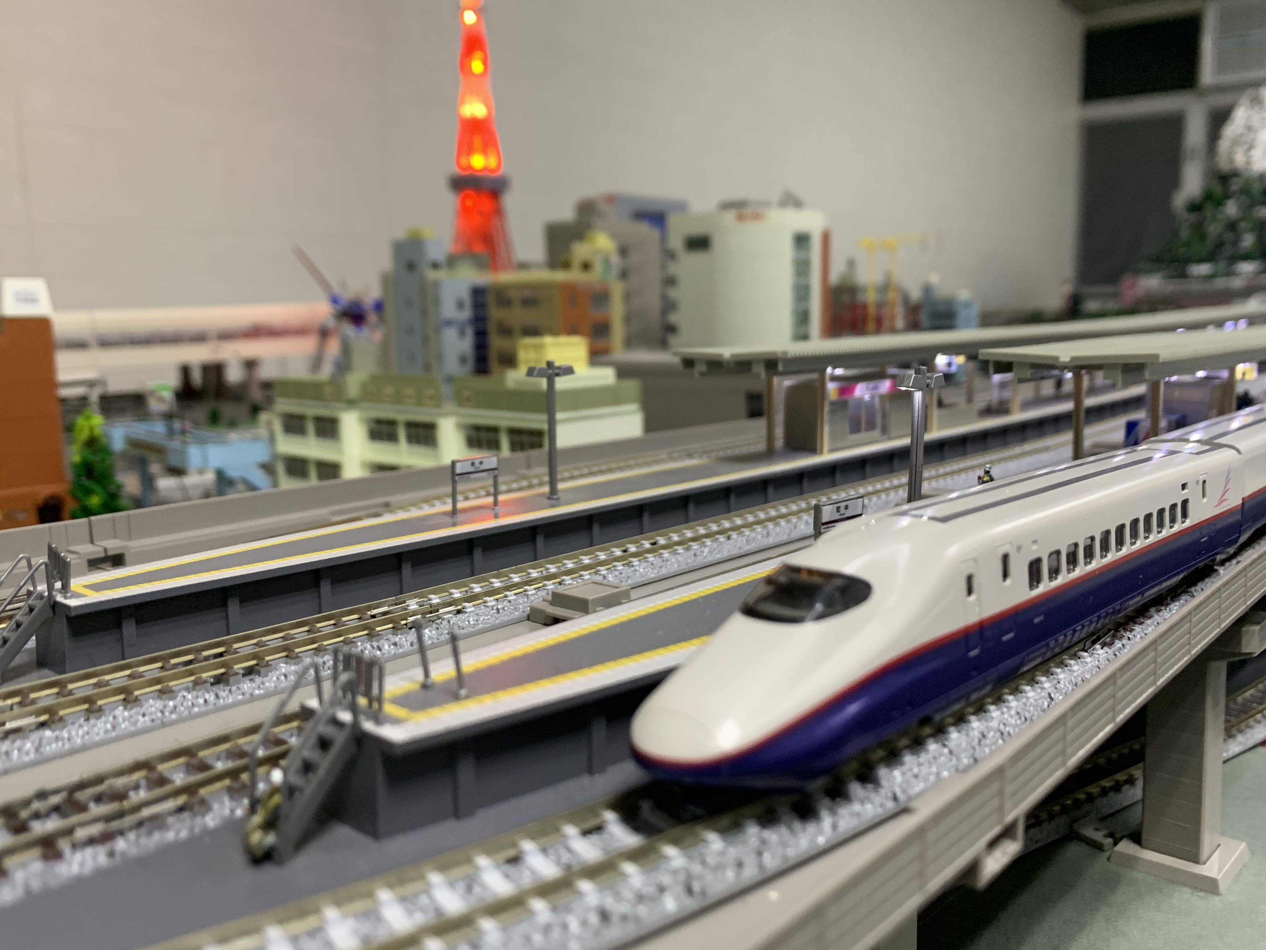 KATO 10-377・10-378 E2系新幹線「あさま」基本6両・増結2両 - 鉄道模型