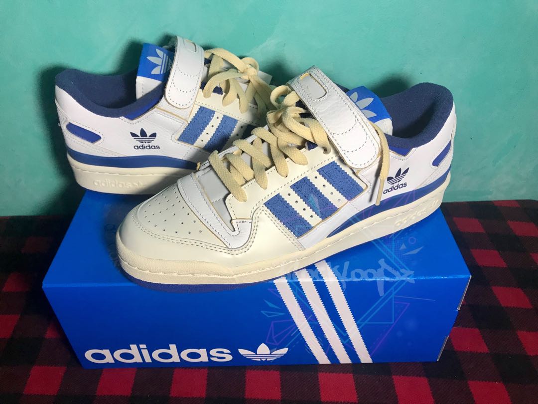 adidas forum low blue