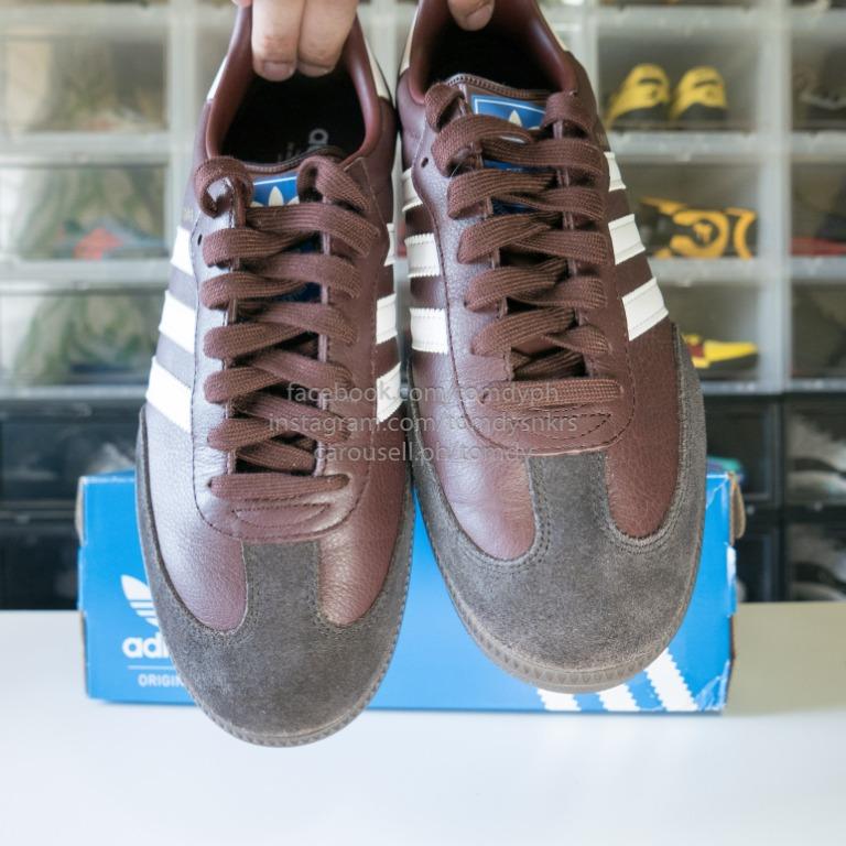 Adidas Samba OG Brown, Men's Fashion, Footwear, Sneakers on Carousell
