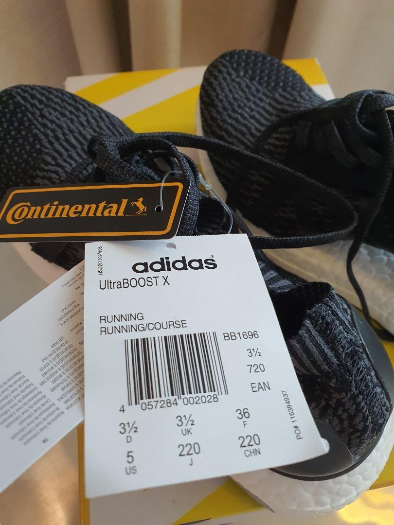 Adidas Ultraboost X Women s Running Shoes Core Black Dark Grey