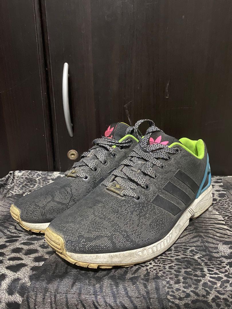 Adidas zx flux reflective snakeskin shop