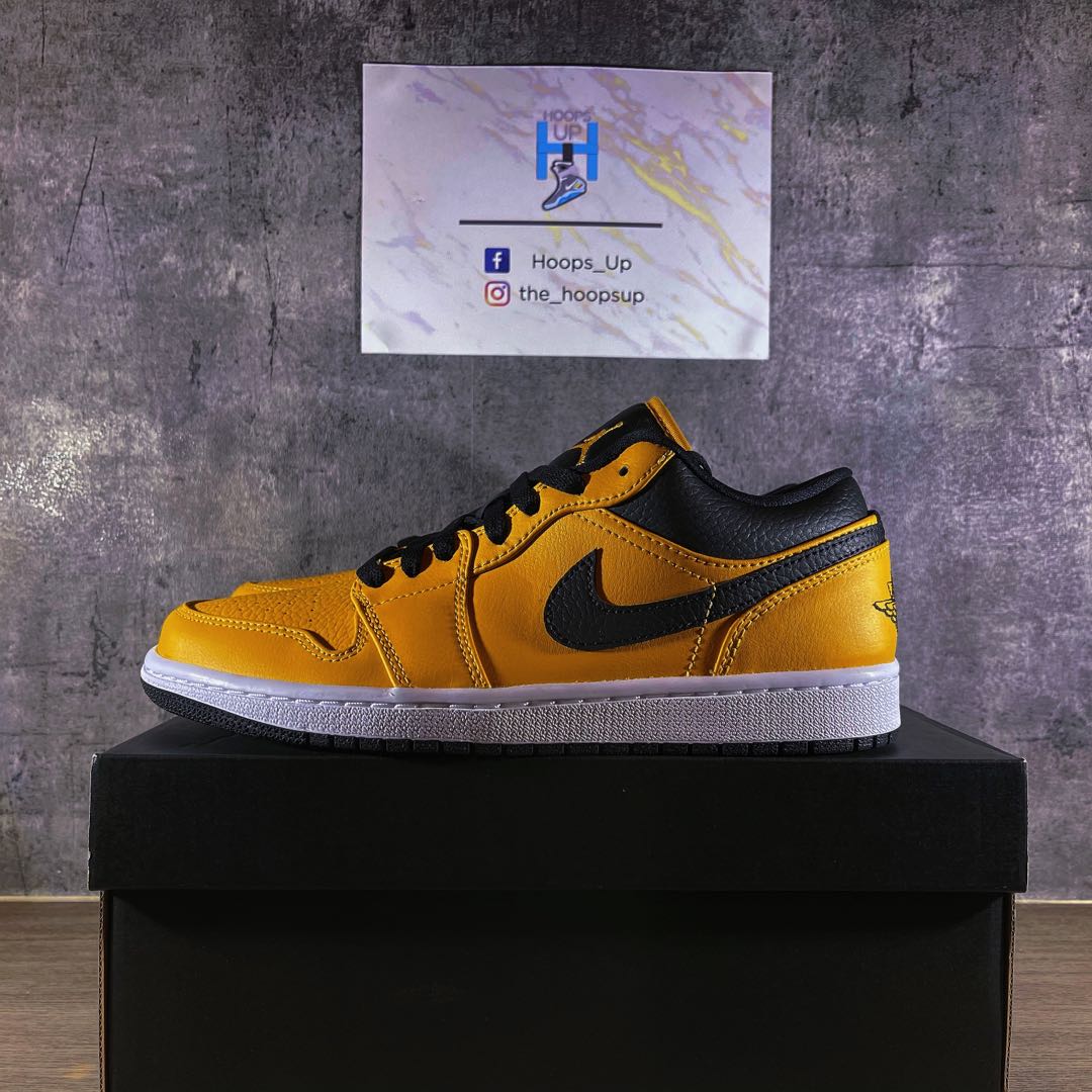 Air Jordan 1 Low Universal Gold Black Bruce Lee