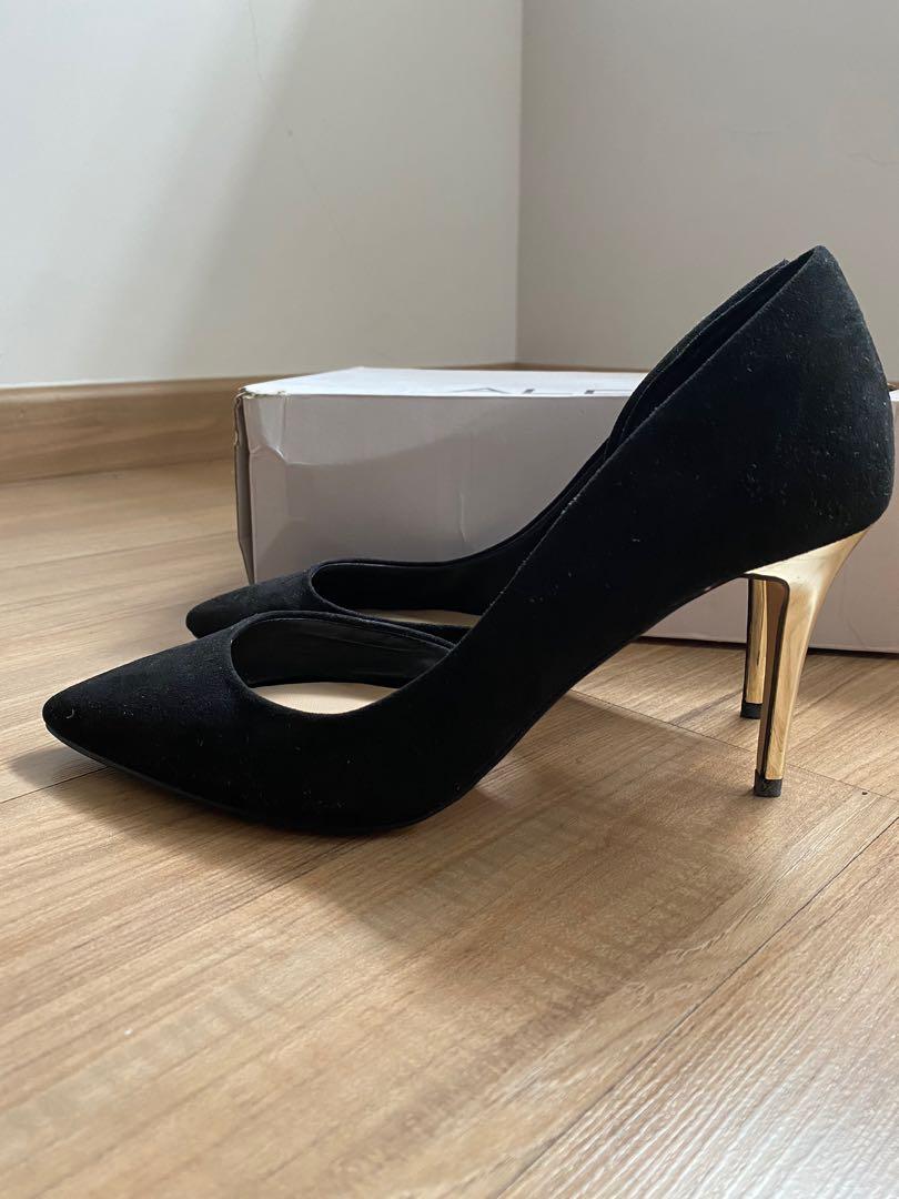 Aldo Gold heels Black Women s Fashion Footwear Heels on