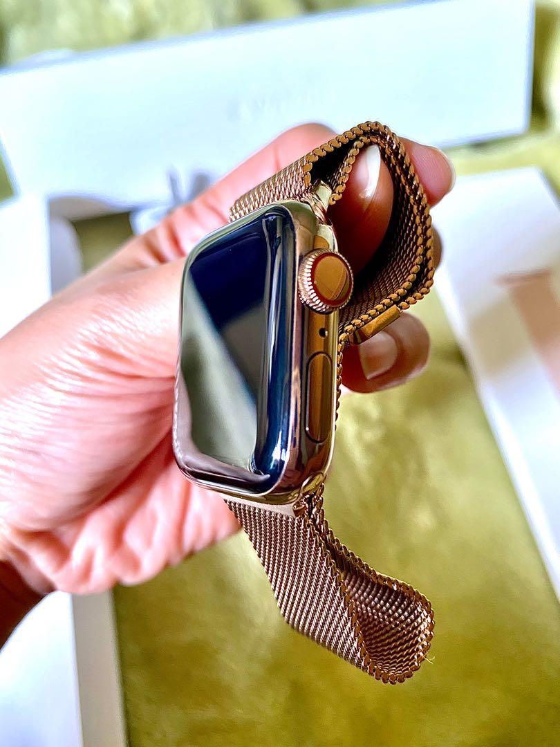 Apple watch series sales 5 milanese loop gold