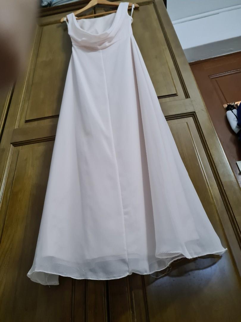 strapless open back dress Dusty Rose Pink Long Formal Dress with Sheer Sleeves Dusty Rose / 12 main image 1