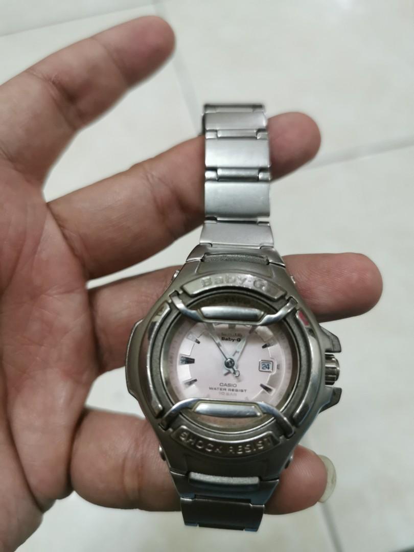 Casio baby g stainless steel top