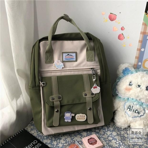 Green school bag sales
