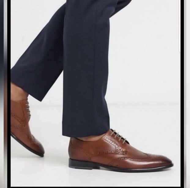 BN Ted Baker trvss brogue in tan Men s Fashion Footwear Dress