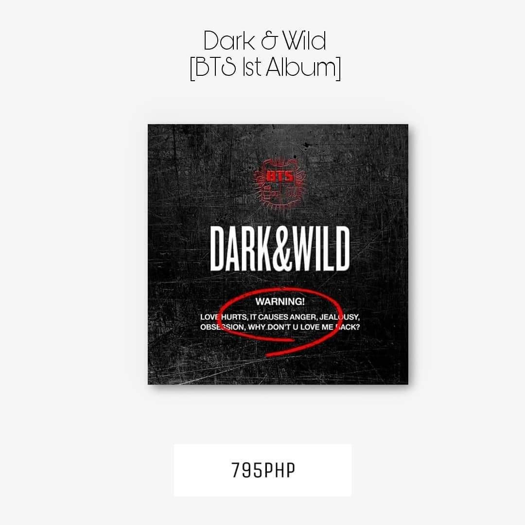 Bts Album Dark Wild Hobbies Toys Memorabilia Collectibles K Wave On Carousell